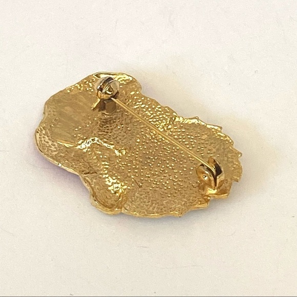 Brooch Pin Santa Noel Enamel Christian Jewelry - Picture 4 of 8